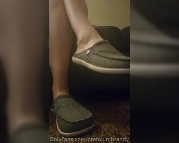 Brandy Elliott aka Premiumbrandy OnlyFans - Beach Style Shoe Play I tease you with playing with my slip on Slowly slipping them off to dangle