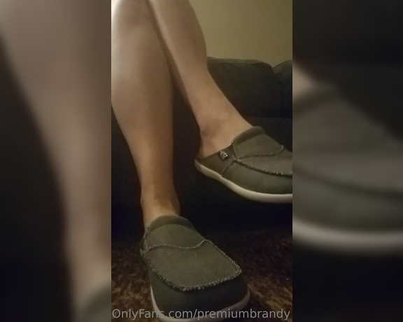 Brandy Elliott aka Premiumbrandy OnlyFans - Beach Style Shoe Play I tease you with playing with my slip on Slowly slipping them off to dangle