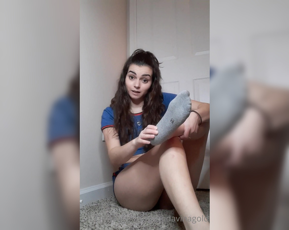 Davina aka Thedavinagold OnlyFans - Sock Smelling JOI POV I just got home from the gym and I have a surprise for youIm going to let