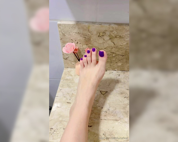 Luna Feet aka Lunafeet OnlyFans - Have a good night