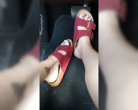 MyPrettyFeet8 aka Myprettyfeet8 OnlyFans - A little pedal pumping action!