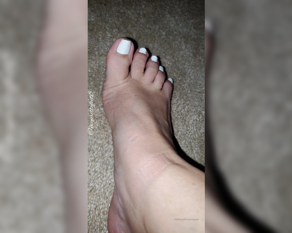 MyPrettyFeet8 aka Myprettyfeet8 OnlyFans - Thought you saw the last of the white toenails! Think again! Heres a sexy sweaty sock removal clip!