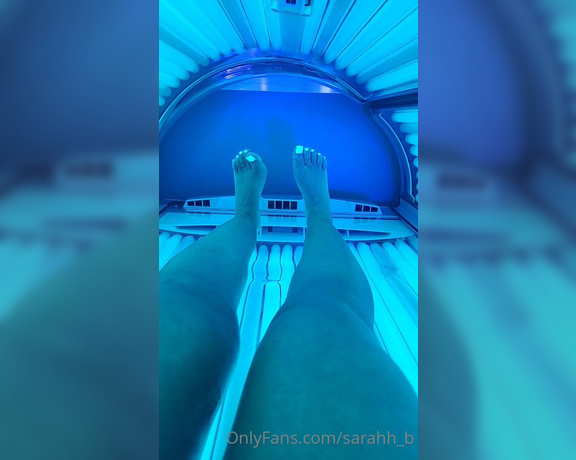 Sarahh_B aka Sarahh_b OnlyFans - Toasting them feet get back my tan and dry them out