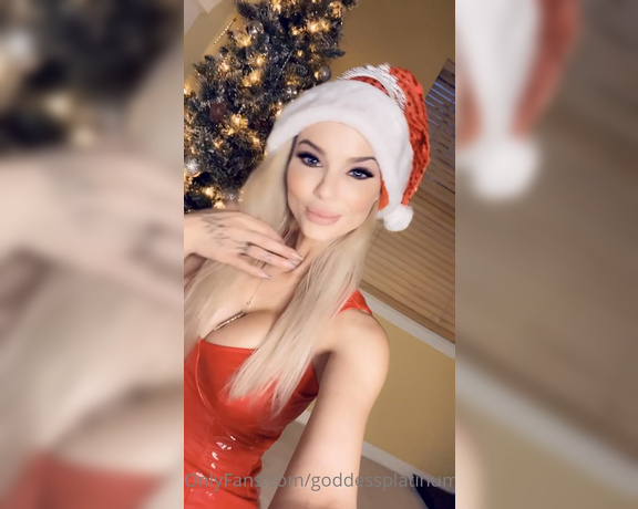 GoddessPlatinum aka Goddessplatinum OnlyFans - DECEMBER st!!!! Getting n the Mean Girls X Mas spirit!