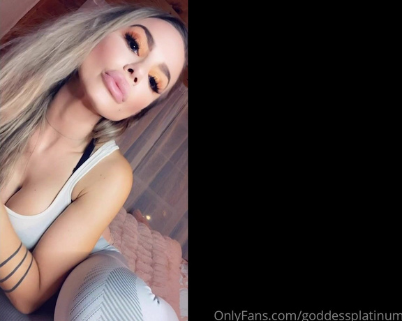 GoddessPlatinum aka Goddessplatinum OnlyFans - First you become addicted to Me Then obsessed Then