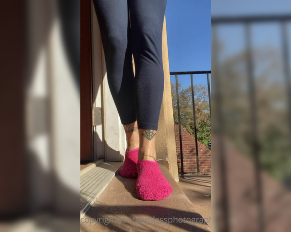 CatPrincess aka Catprincessfeet OnlyFans - Fuzzy sock removalFriday feet for your Friday meat 1