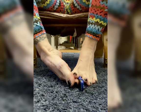 CatPrincess aka Catprincessfeet OnlyFans - Toes playing with toys was todays requestgot uwhich do u like most 2