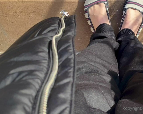 CatPrincess aka Catprincessfeet OnlyFans - Outside barefoot again