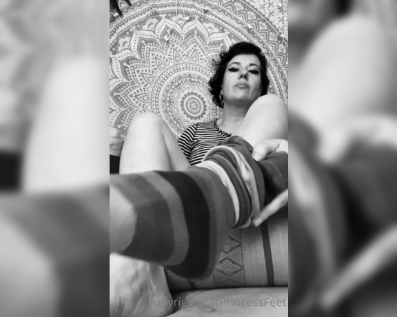 CatPrincess aka Catprincessfeet OnlyFans - B&w or color more! 2