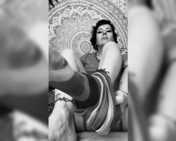 CatPrincess aka Catprincessfeet OnlyFans - B&w or color more! 2