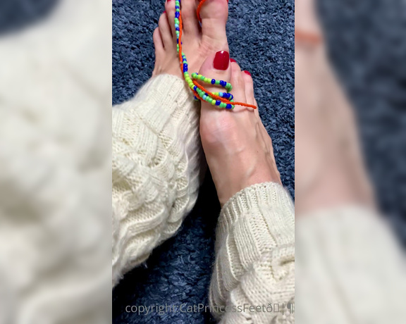 CatPrincess aka Catprincessfeet OnlyFans - Beaded babies