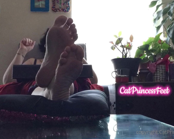 CatPrincess aka Catprincessfeet OnlyFans - An hour and half of soles timelapsed into 545 minutes, ignoring you while you watch my soles scrunch