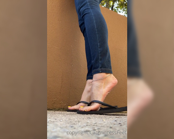 CatPrincess aka Catprincessfeet OnlyFans - Nibble at my heels, footboy! 2