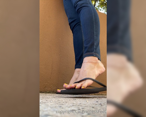 CatPrincess aka Catprincessfeet OnlyFans - Nibble at my heels, footboy! 2