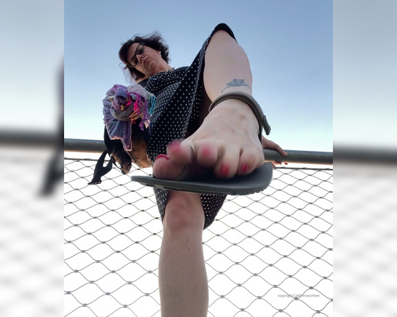CatPrincess aka Catprincessfeet OnlyFans - Out sightseeing! Get stepped on More cumming 9