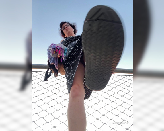 CatPrincess aka Catprincessfeet OnlyFans - Out sightseeing! Get stepped on More cumming 9
