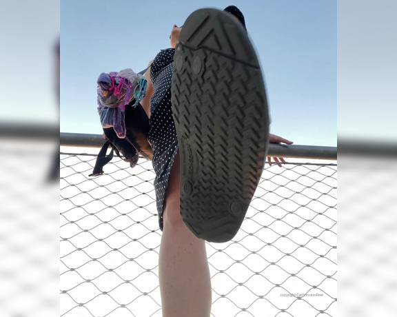 CatPrincess aka Catprincessfeet OnlyFans - Out sightseeing! Get stepped on More cumming 9