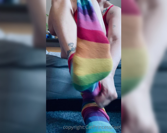 CatPrincess aka Catprincessfeet OnlyFans - Sock removal1 or 2 1