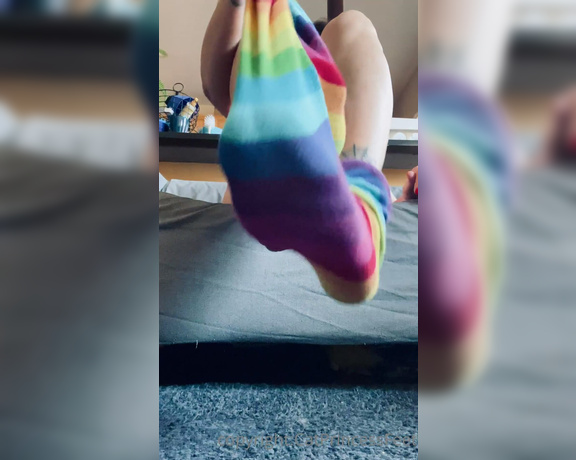 CatPrincess aka Catprincessfeet OnlyFans - Sock removal1 or 2 1