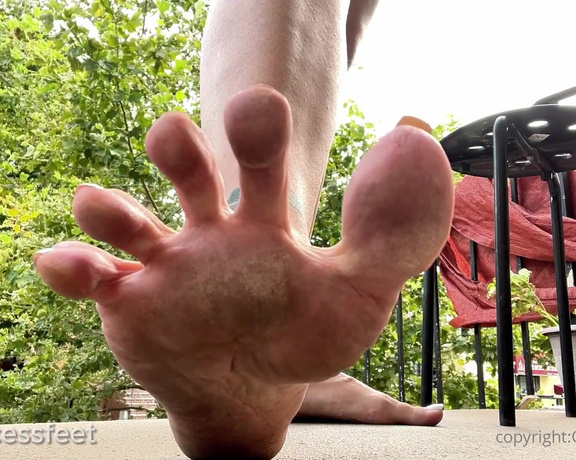 CatPrincess aka Catprincessfeet OnlyFans - Under my chair you hide to watch my dirty soft scrunched and flexed soles then arches and veiny, bo
