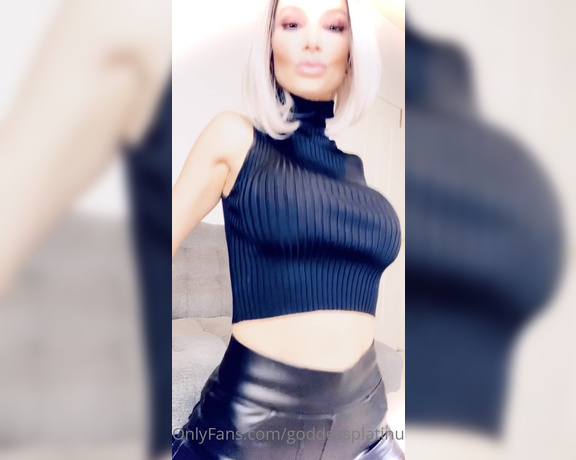 GoddessPlatinum aka Goddessplatinum OnlyFans - Don’t you wish you could come serve