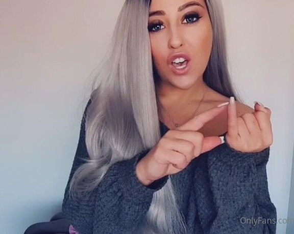 Miss Evie Lock aka Missevielock OnlyFans - We both know that little cock between your legs isnt even