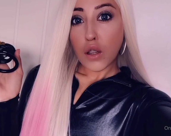 Miss Evie Lock aka Missevielock OnlyFans - Dont you think that your cock cage keys just look SO much hotte