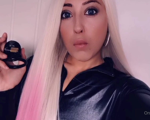 Miss Evie Lock aka Missevielock OnlyFans - Dont you think that your cock cage keys just look SO much hotte