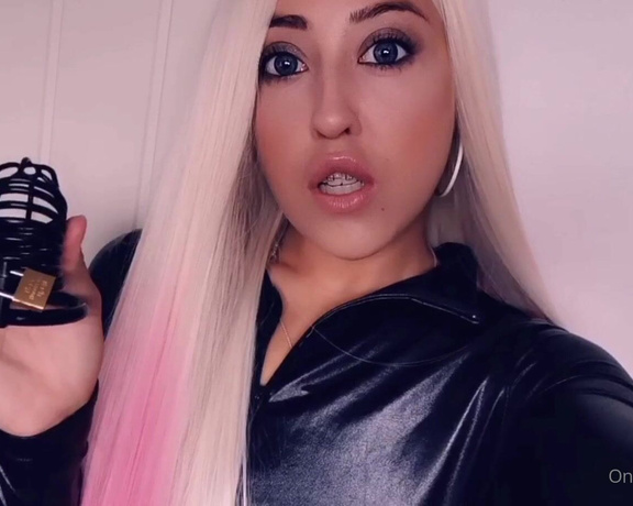 Miss Evie Lock aka Missevielock OnlyFans - Dont you think that your cock cage keys just look SO much hotte