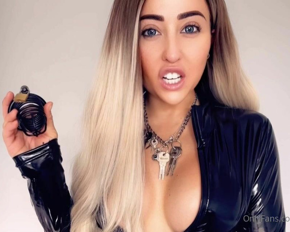 Miss Evie Lock aka Missevielock OnlyFans - You don’t deserve sex or pussy, not with that tiny inferior