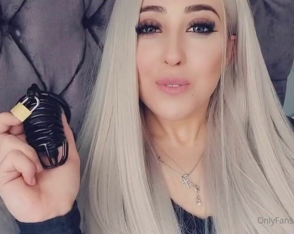 Miss Evie Lock aka Missevielock OnlyFans - You know Im going to keep you locked, for a very very long