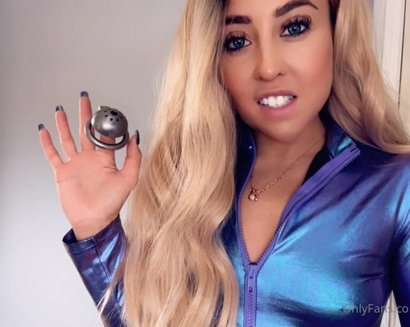 Miss Evie Lock aka Missevielock OnlyFans - Just remember that little cock belongs inside a tight cage,