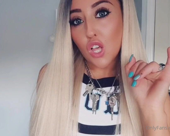 Miss Evie Lock aka Missevielock OnlyFans - You are joining My chastity club, & you will be teased into