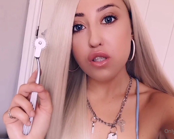 Miss Evie Lock aka Missevielock OnlyFans - Mmm, I bet your balls are so swollen and sensitive right now