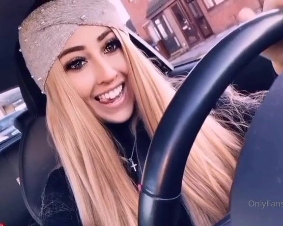 Miss Evie Lock aka Missevielock OnlyFans - I dont know whose chastity keys I just threw out of My car win