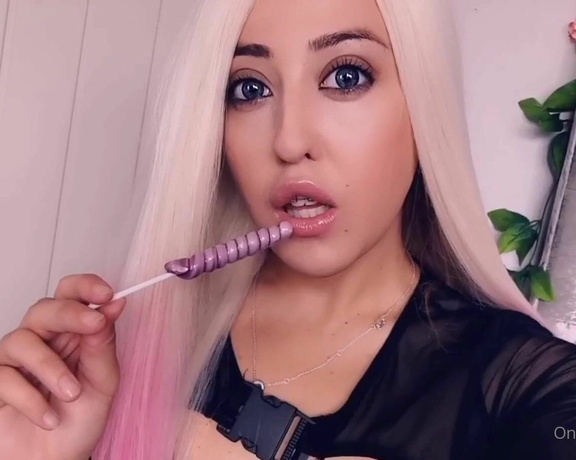 Miss Evie Lock aka Missevielock OnlyFans - Your cock isnt even as big as My lollipop is it I definitely