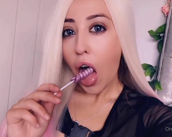 Miss Evie Lock aka Missevielock OnlyFans - Your cock isnt even as big as My lollipop is it I definitely