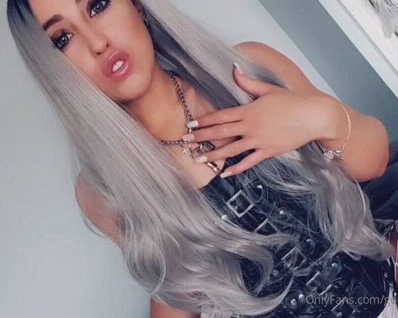 Miss Evie Lock aka Missevielock OnlyFans - I want to cage that little cock forever and ever, and I want