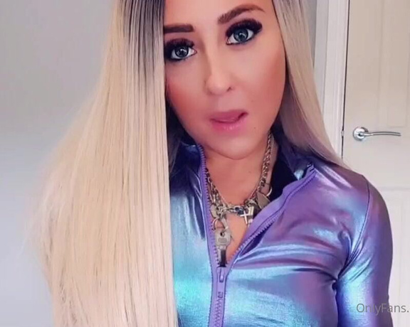 Miss Evie Lock aka Missevielock OnlyFans - Once I take away the key to your cock thats it, youre all