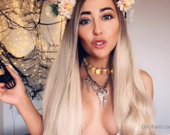 Miss Evie Lock aka Missevielock OnlyFans - Your dick is MY dick, and I’m going to lock it away for as lon