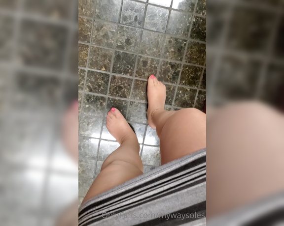 AB aka Mywaysoles OnlyFans - Strip down to the nylons