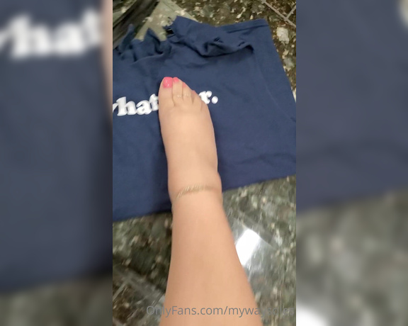 AB aka Mywaysoles OnlyFans - Strip down to the nylons