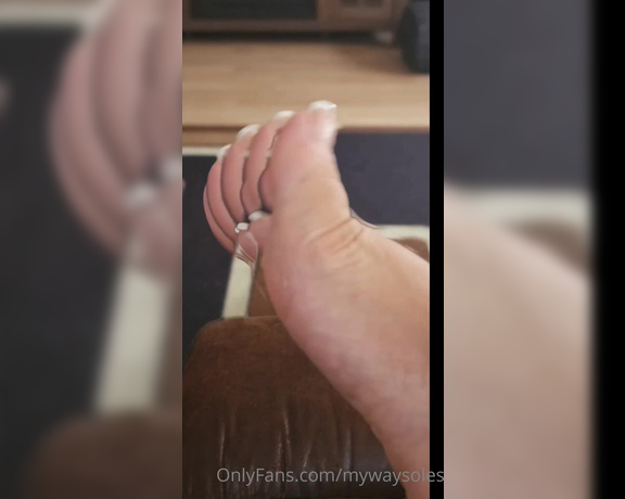 AB aka Mywaysoles OnlyFans - Sorry no sound, but by all means, make your own