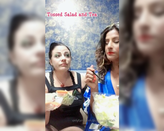 Bossy Ass Delilah aka Bossyassdelilah OnlyFans - At sanctuary TOSSED SALAD & TEA just listen