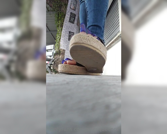Meryann aka Solesqueenrd OnlyFans - I like to record my feet when Im out in public places dont you