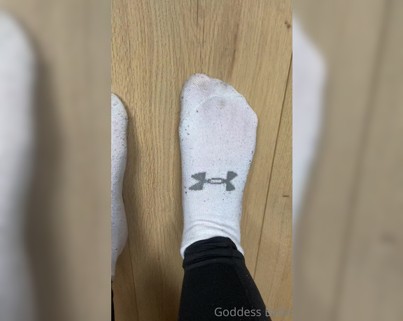 Goddess Bella aka Thecruelmistress OnlyFans - Count all the dots on my sock If you lost counting send 5 and start again