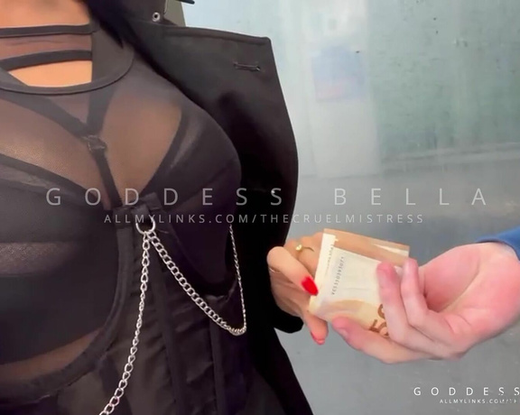 Goddess Bella aka Thecruelmistress OnlyFans - You know what pay day means dont you losers @slaveofbellanr2