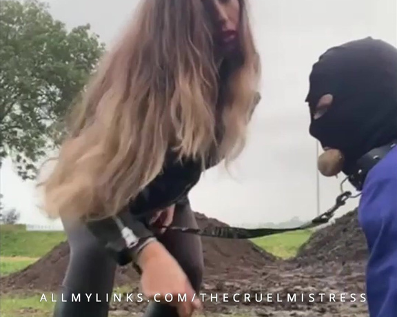 Goddess Bella aka Thecruelmistress OnlyFans - Using My slave in animal farm