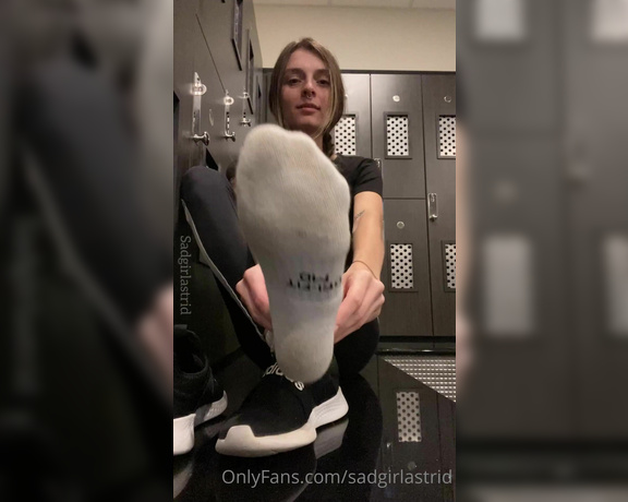 Astrid Mae aka Sadgirlastrid OnlyFans - Had to air out my gym socks and you know the rest