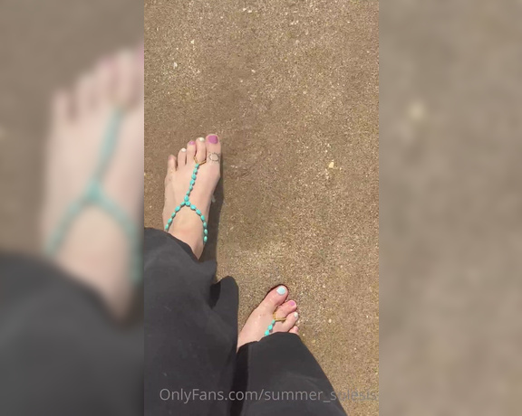 Summer Solesis aka Summer_solesis OnlyFans - Summer’s Morning Barefoot Adventure (In 3 parts) Turn volume up for last video 3